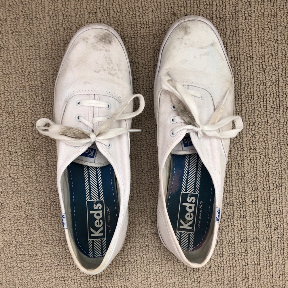 White Keds sneakers